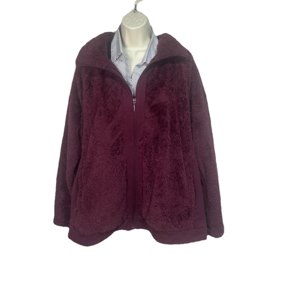 The North Face Women's Deep Burgundy Teddy Jacket